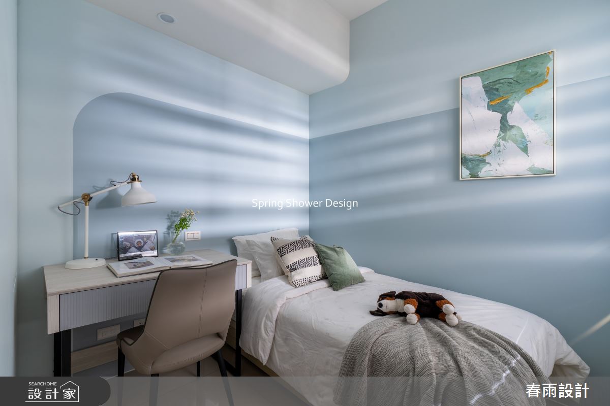 新成屋(5年以下)＿北歐風臥室案例圖片＿春雨設計＿春雨_309 遠雄新未來3之28