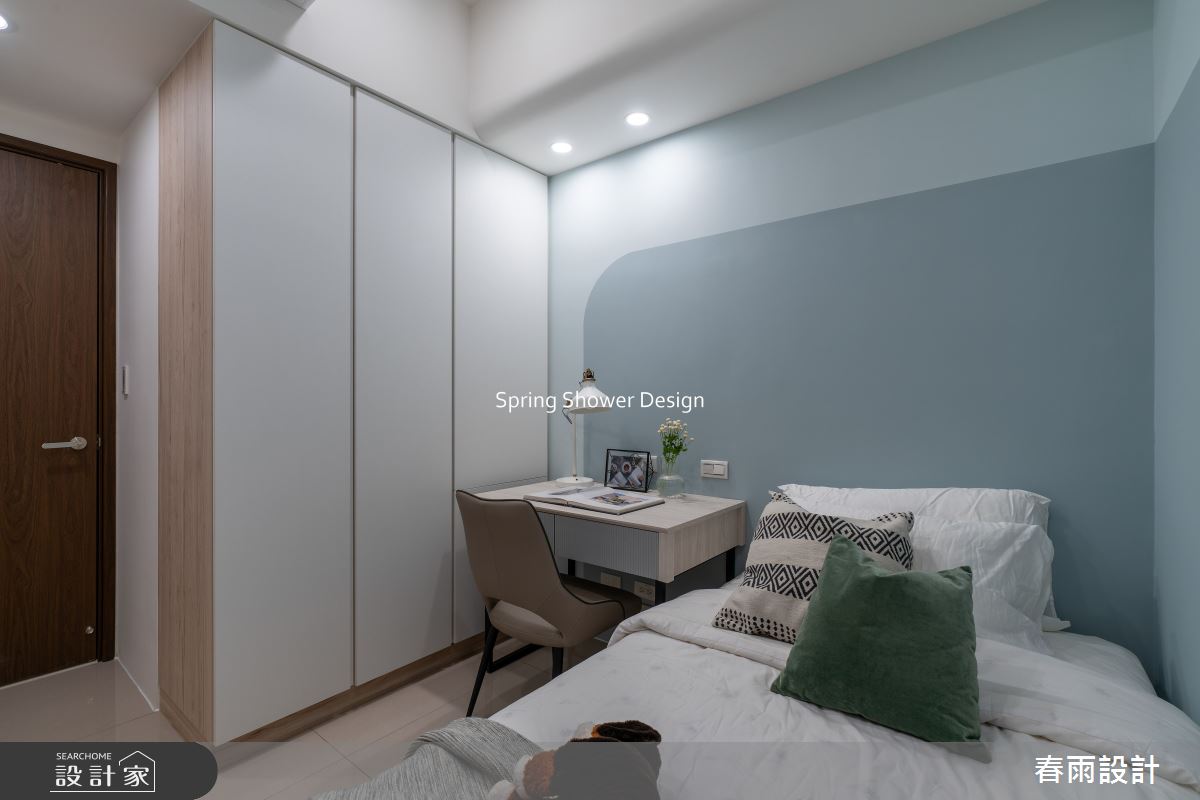新成屋(5年以下)＿北歐風臥室案例圖片＿春雨設計＿春雨_309 遠雄新未來3之30