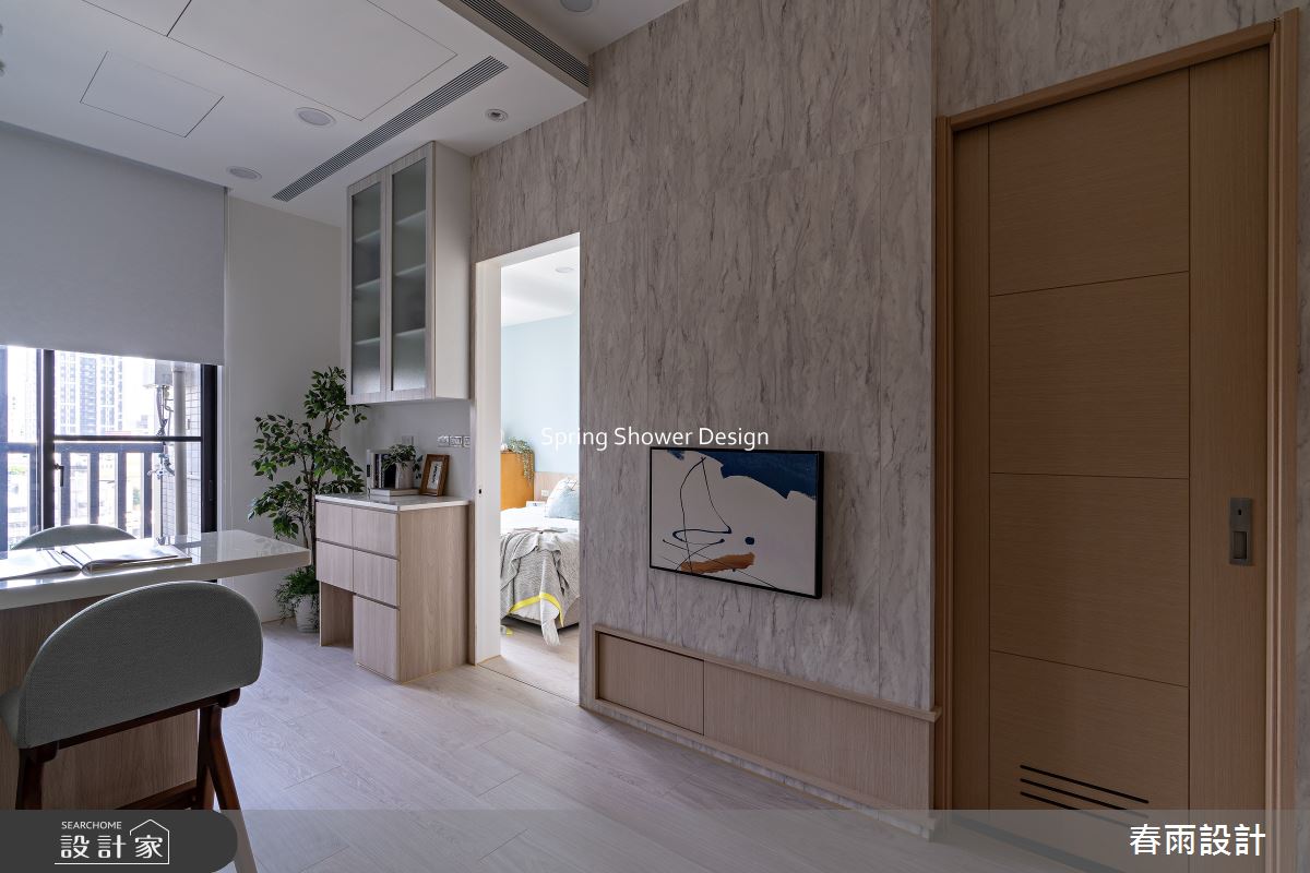 新成屋(5年以下)＿北歐風客廳臥室案例圖片＿春雨設計＿春雨_310 昇陽逸居之19