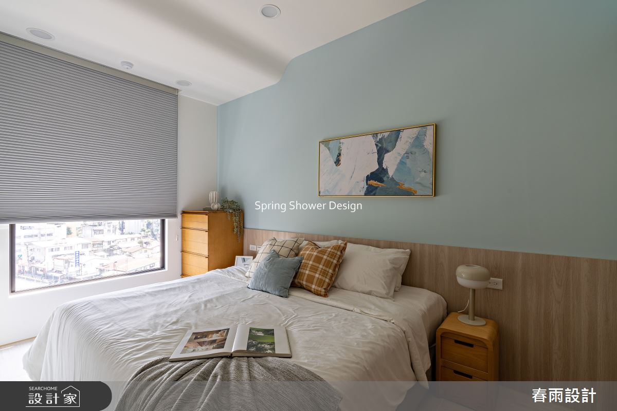 新成屋(5年以下)＿北歐風臥室案例圖片＿春雨設計＿春雨_310 昇陽逸居之20