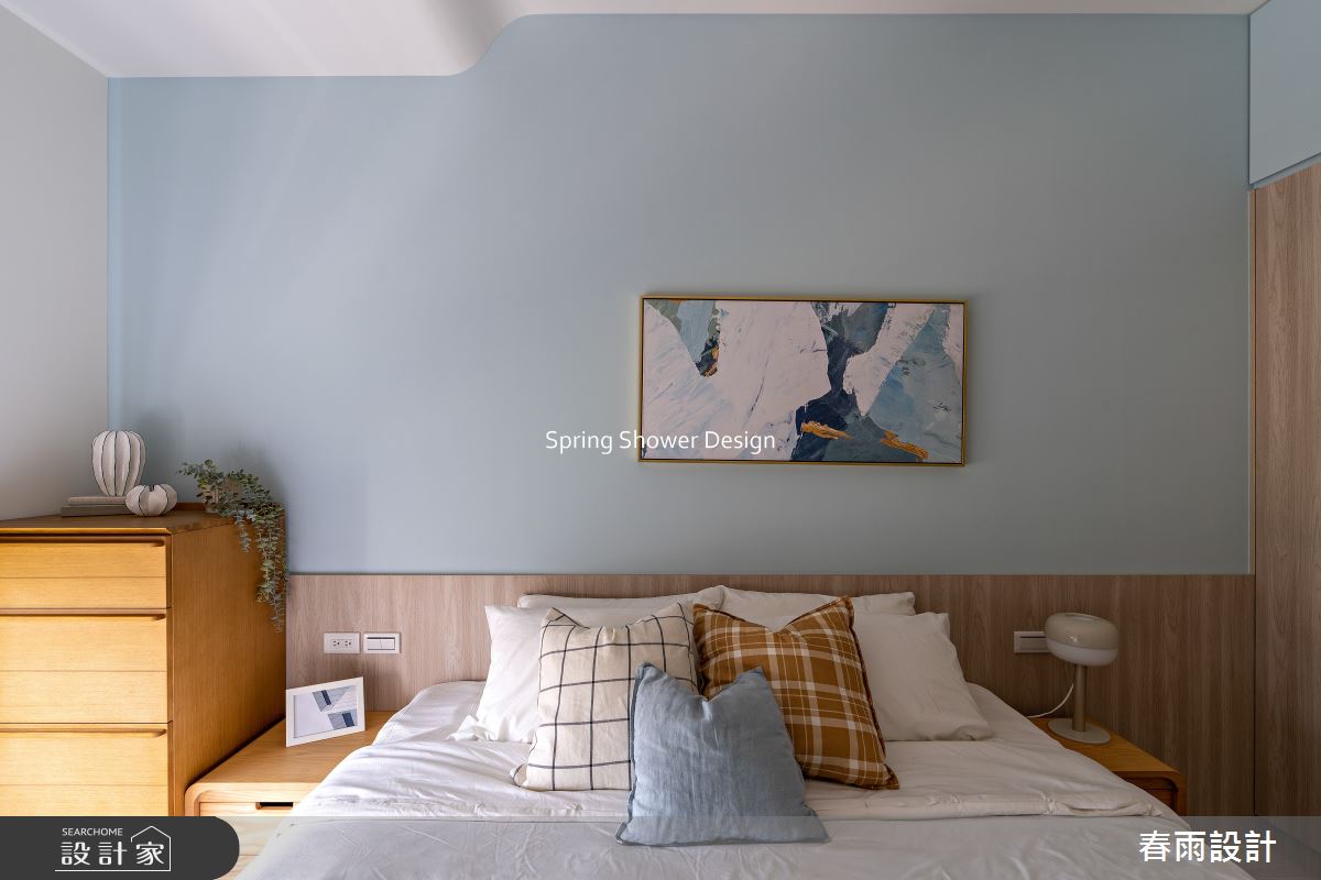 新成屋(5年以下)＿北歐風臥室案例圖片＿春雨設計＿春雨_310 昇陽逸居之25