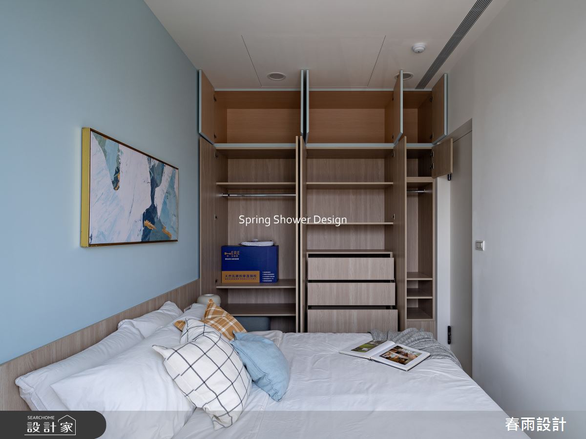 新成屋(5年以下)＿北歐風臥室案例圖片＿春雨設計＿春雨_310 昇陽逸居之27