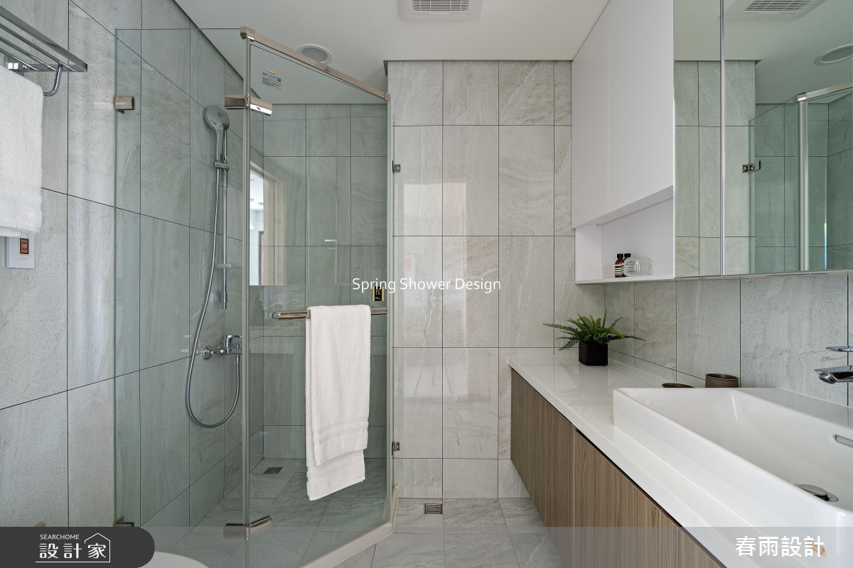 新成屋(5年以下)＿北歐風浴室案例圖片＿春雨設計＿春雨_310 昇陽逸居之28