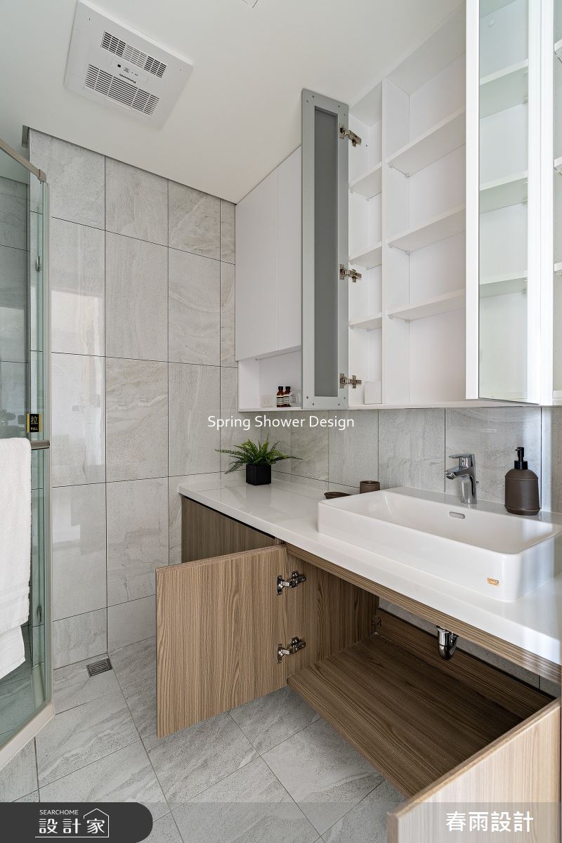 新成屋(5年以下)＿北歐風浴室案例圖片＿春雨設計＿春雨_310 昇陽逸居之30