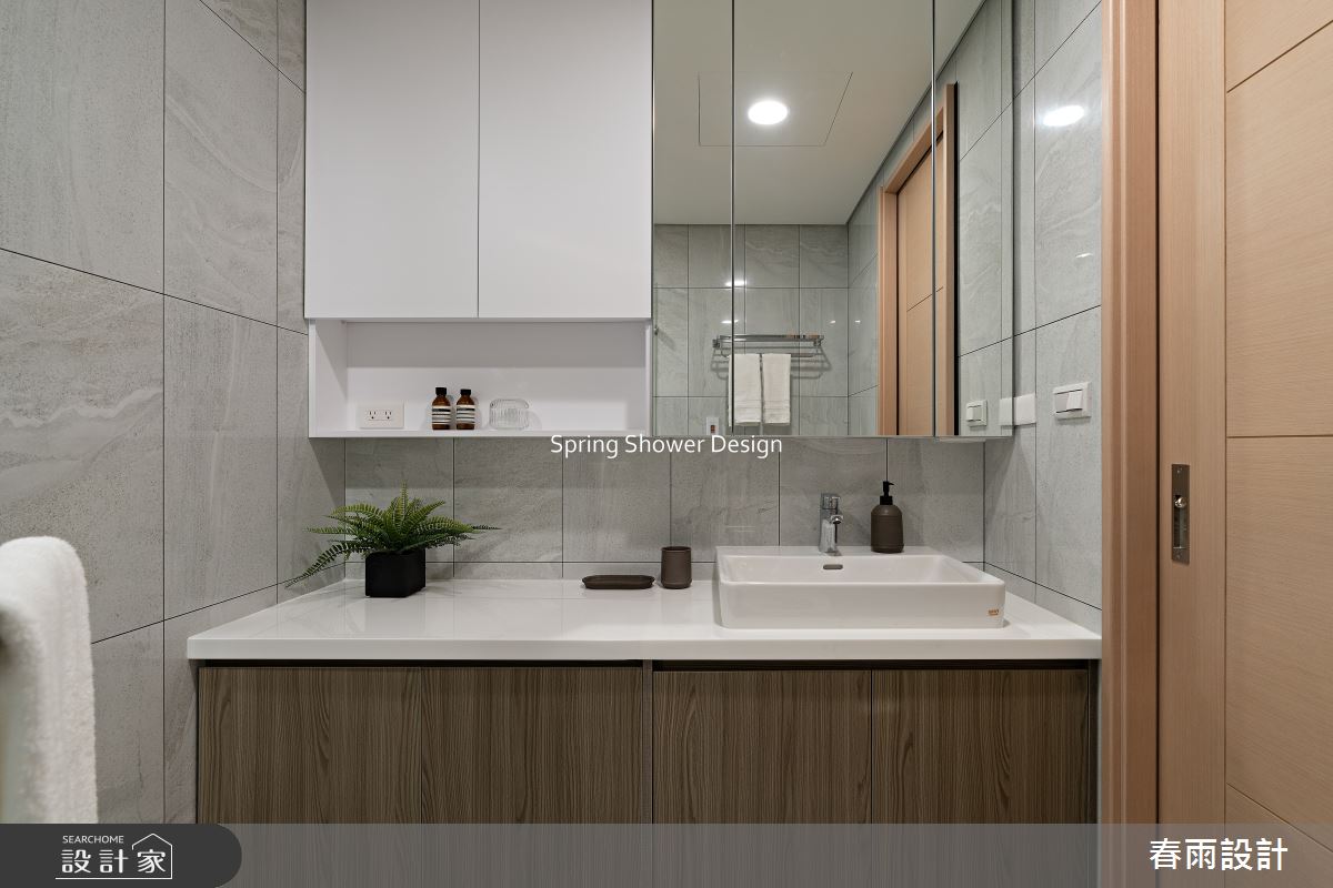 新成屋(5年以下)＿北歐風浴室案例圖片＿春雨設計＿春雨_310 昇陽逸居之31