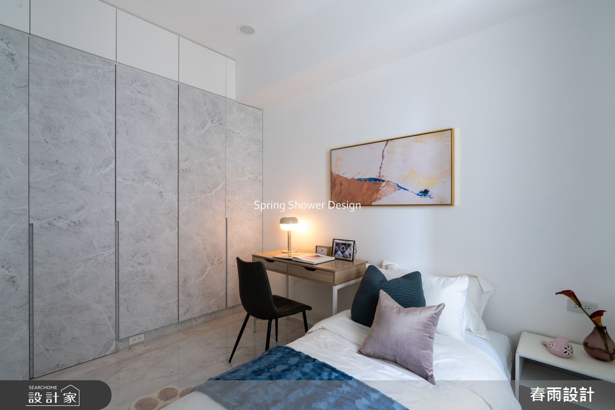新成屋(5年以下)＿現代風臥室案例圖片＿春雨設計＿春雨_311 冠德心天匯之38