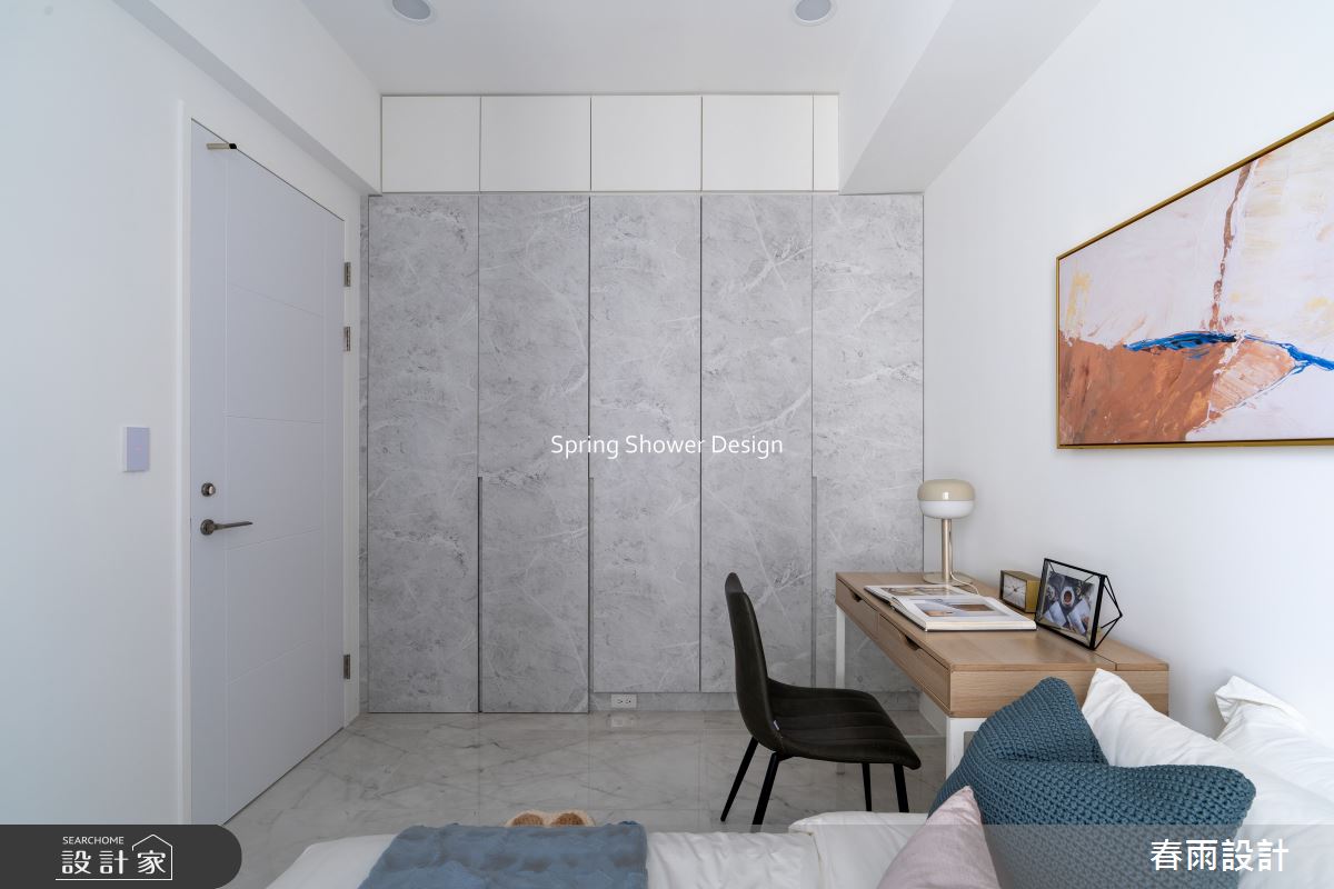 新成屋(5年以下)＿現代風臥室案例圖片＿春雨設計＿春雨_311 冠德心天匯之39
