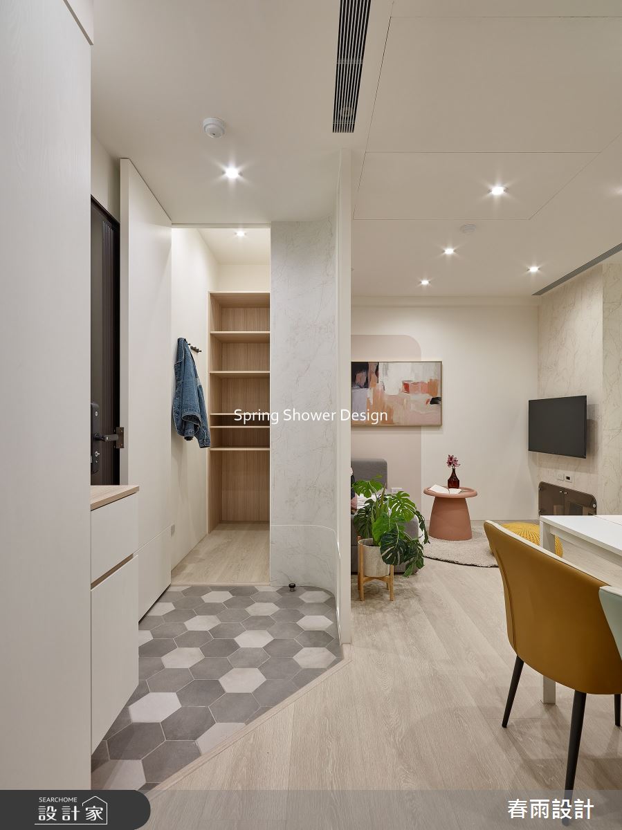 新成屋(5年以下)＿北歐風玄關儲藏室案例圖片＿春雨設計＿春雨_313 合矩青山2之3