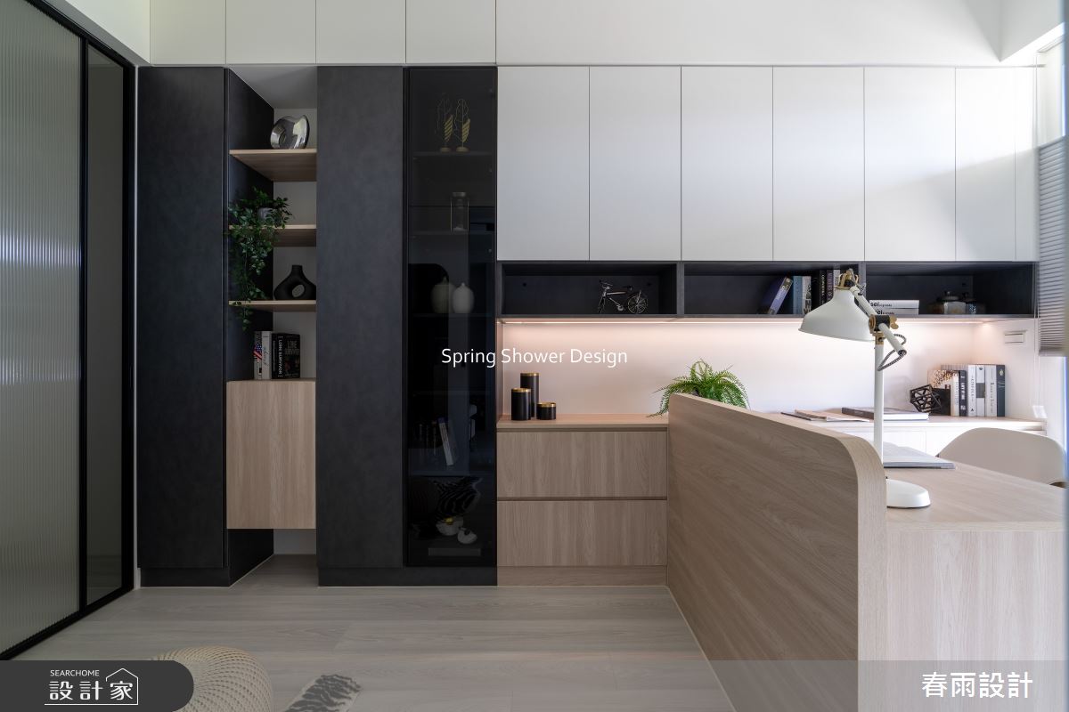 新成屋(5年以下)＿現代風書房工作區案例圖片＿春雨設計＿春雨_314 宏國大央北之21