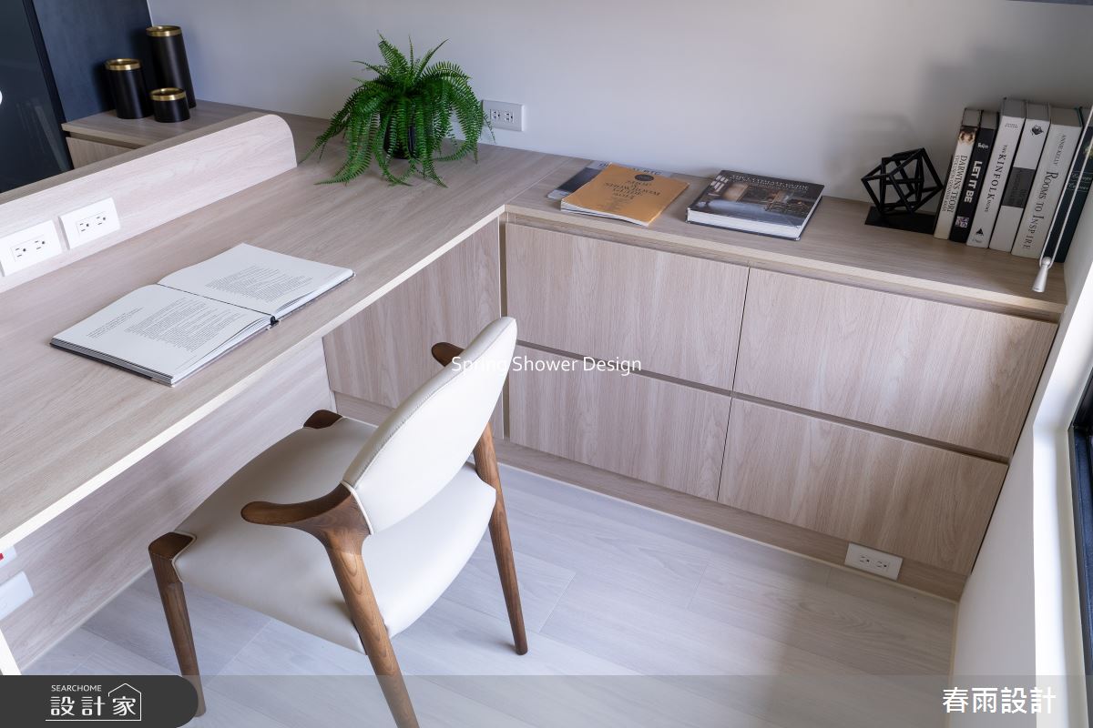 新成屋(5年以下)＿現代風書房工作區案例圖片＿春雨設計＿春雨_314 宏國大央北之26