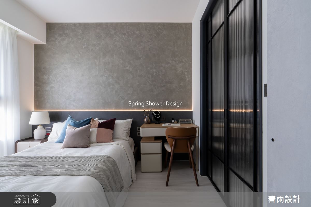 新成屋(5年以下)＿現代風臥室案例圖片＿春雨設計＿春雨_314 宏國大央北之32
