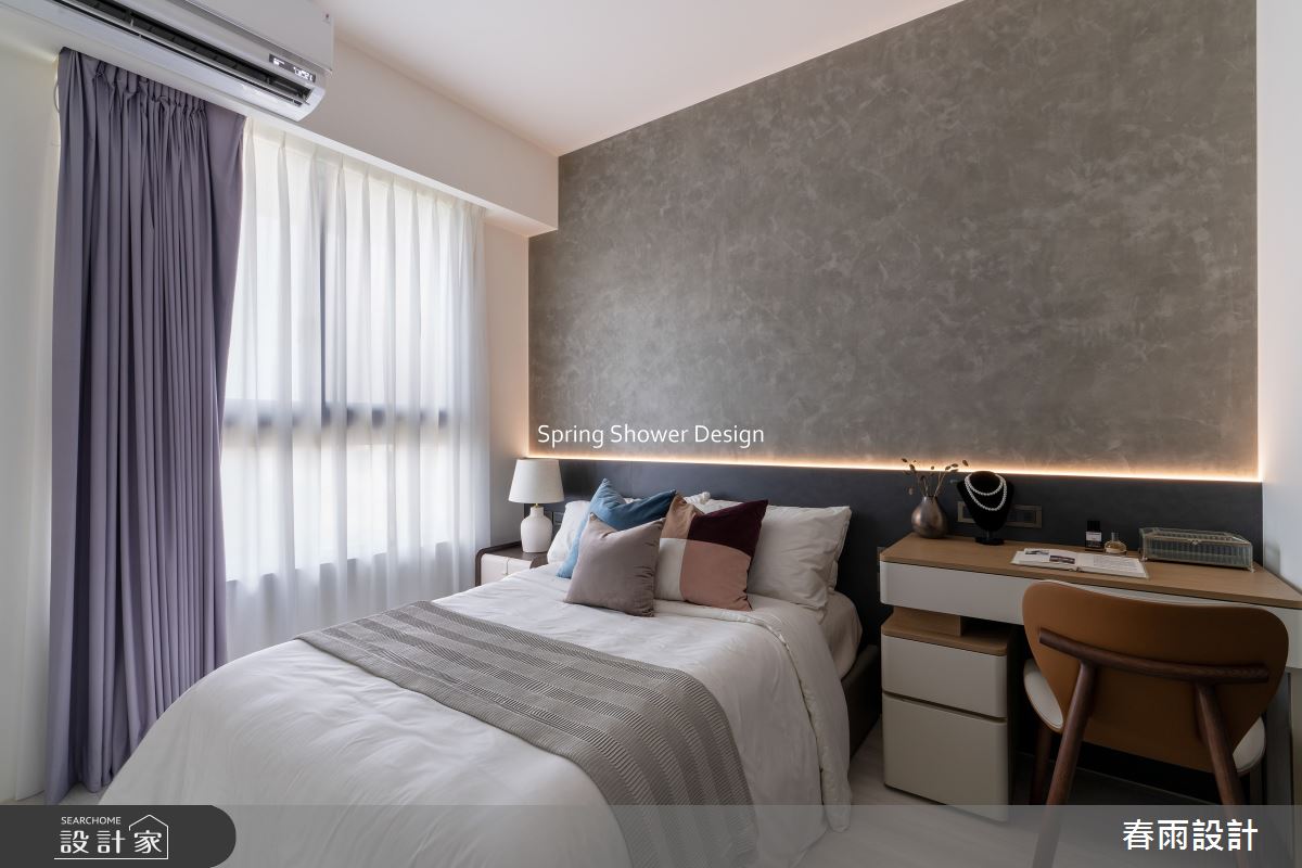 新成屋(5年以下)＿現代風臥室案例圖片＿春雨設計＿春雨_314 宏國大央北之34