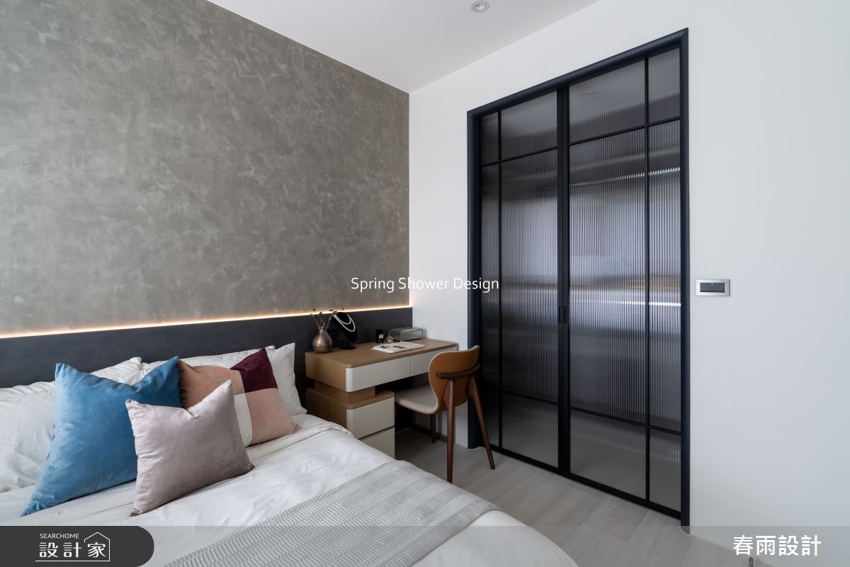 新成屋(5年以下)＿現代風臥室案例圖片＿春雨設計＿春雨_314 宏國大央北之38