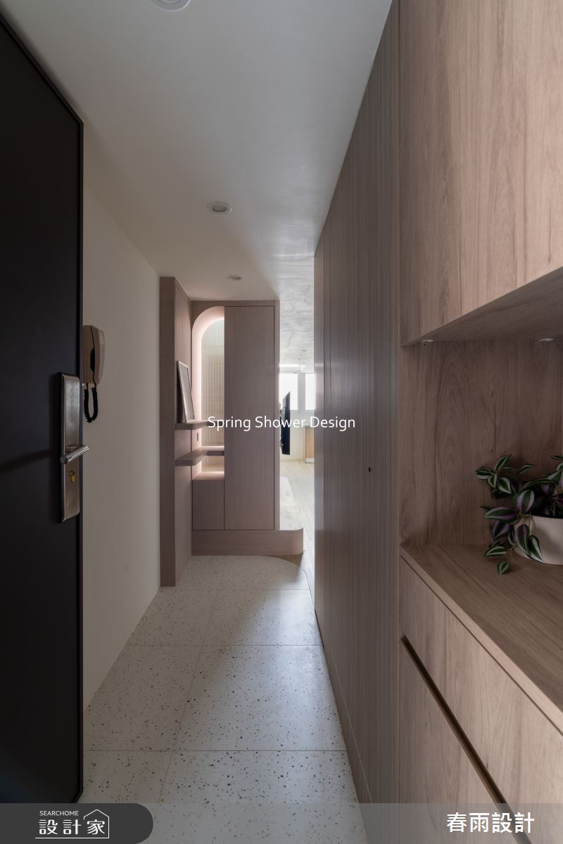 9坪老屋(16~30年)＿北歐風玄關案例圖片＿春雨設計＿春雨_315 天母羅丹之1