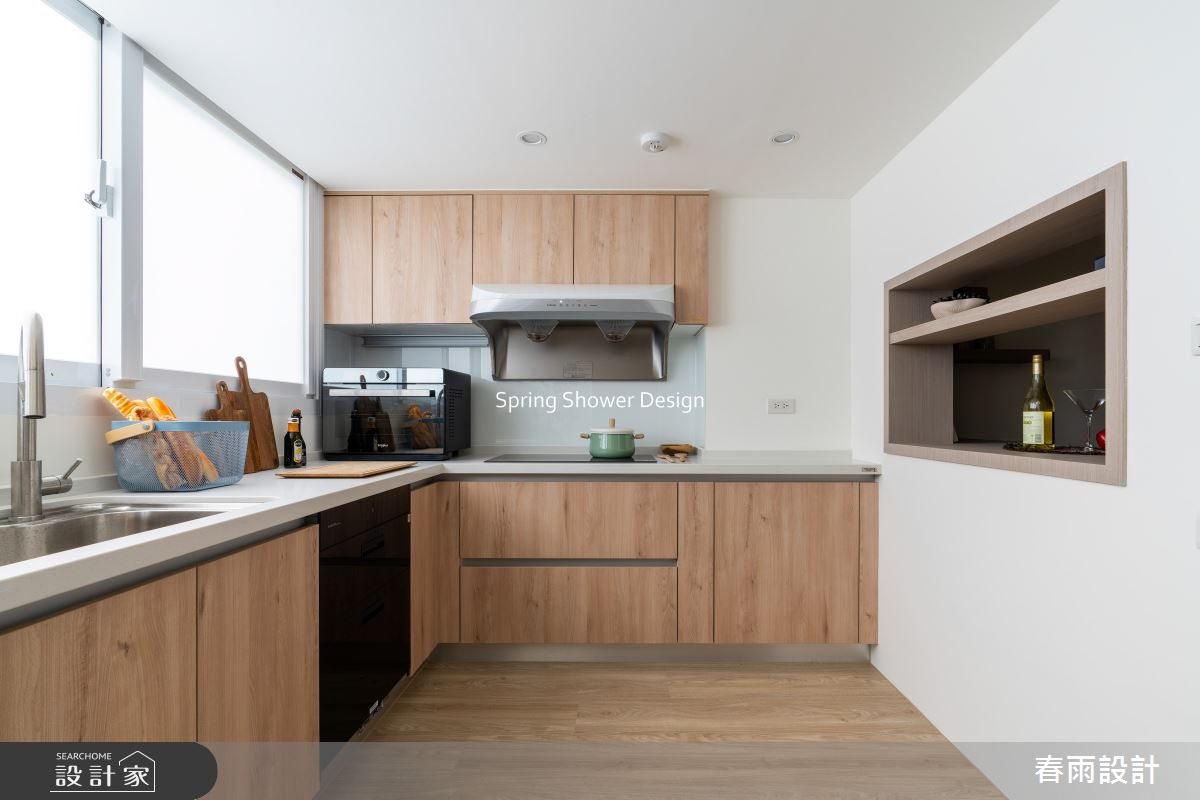 9坪老屋(16~30年)＿北歐風廚房案例圖片＿春雨設計＿春雨_315 天母羅丹之11