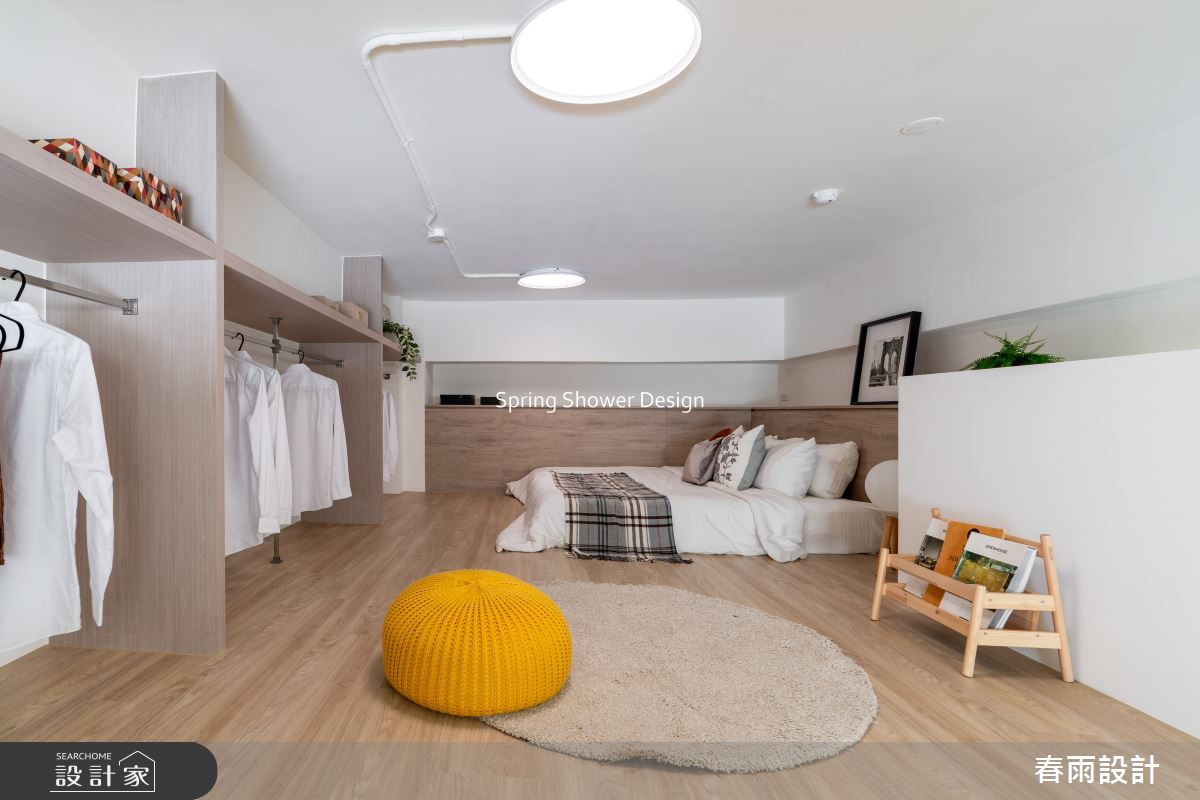 9坪老屋(16~30年)＿北歐風臥室案例圖片＿春雨設計＿春雨_315 天母羅丹之25