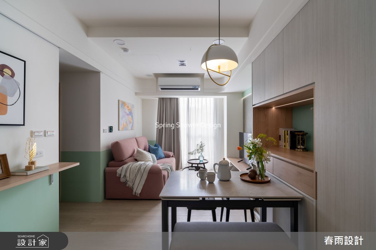 新成屋(5年以下)＿現代風客廳餐廳案例圖片＿春雨設計＿春雨_316 桃園陳公館之4