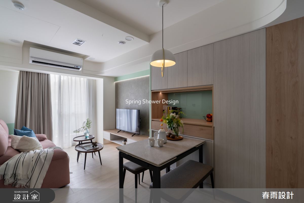 新成屋(5年以下)＿現代風客廳餐廳案例圖片＿春雨設計＿春雨_316 桃園陳公館之5