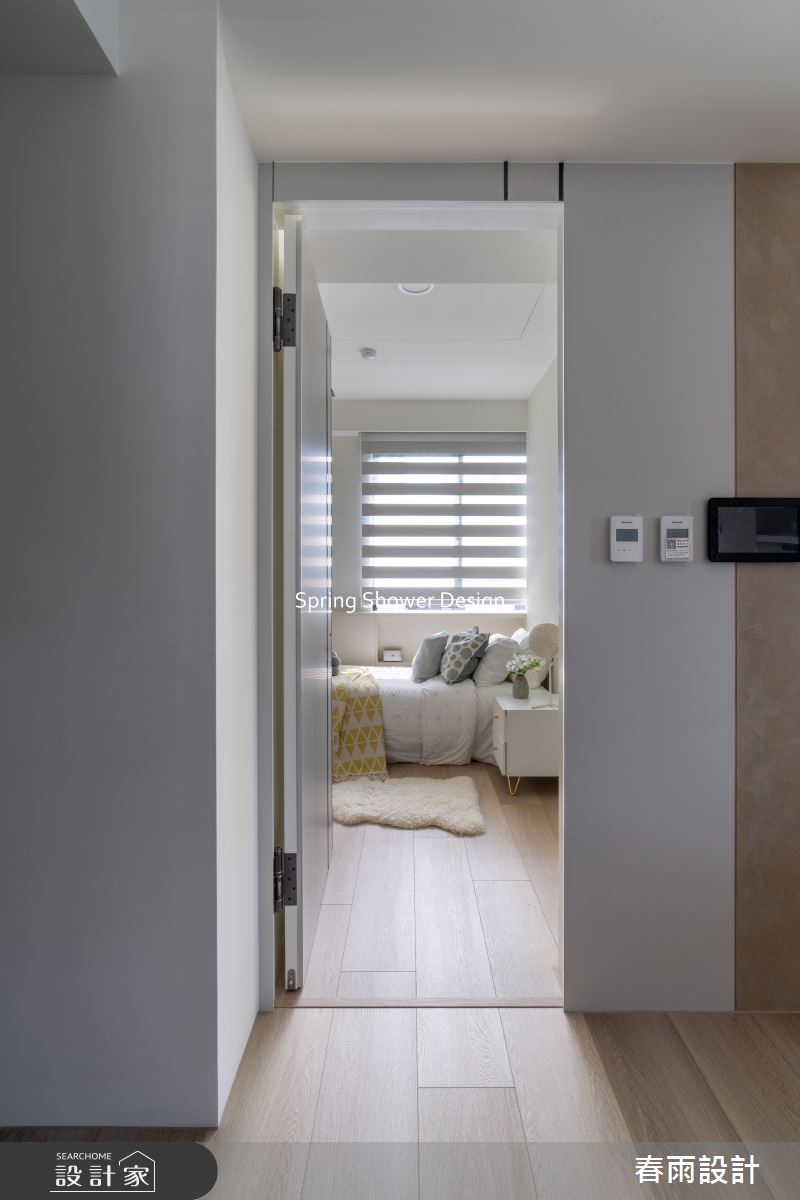 新成屋(5年以下)＿現代風臥室案例圖片＿春雨設計＿春雨_317 國泰和河之26