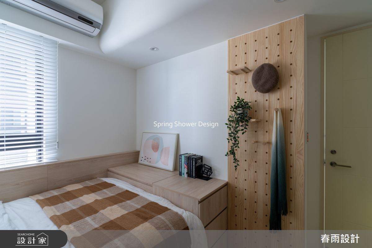 新成屋(5年以下)＿北歐風臥室案例圖片＿春雨設計＿春雨_320 冠德心天匯2之36