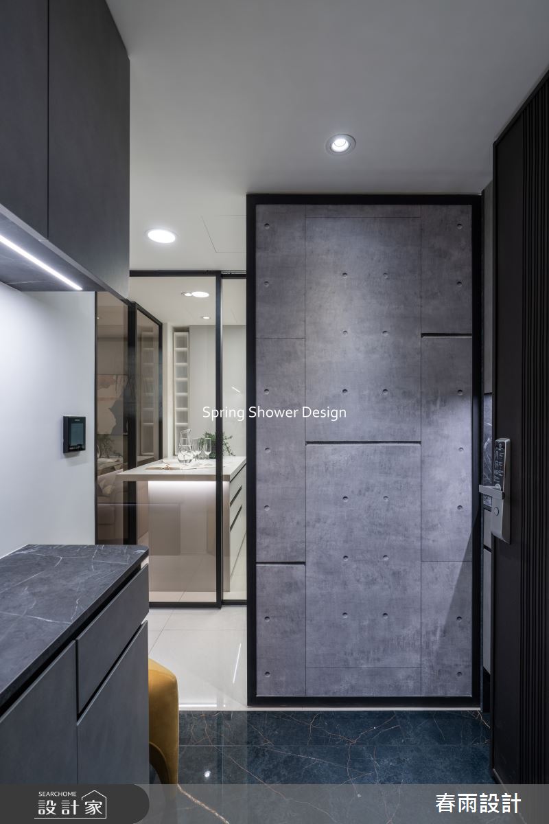 新成屋(5年以下)＿現代風玄關案例圖片＿春雨設計＿春雨_321 閱讀中研之2