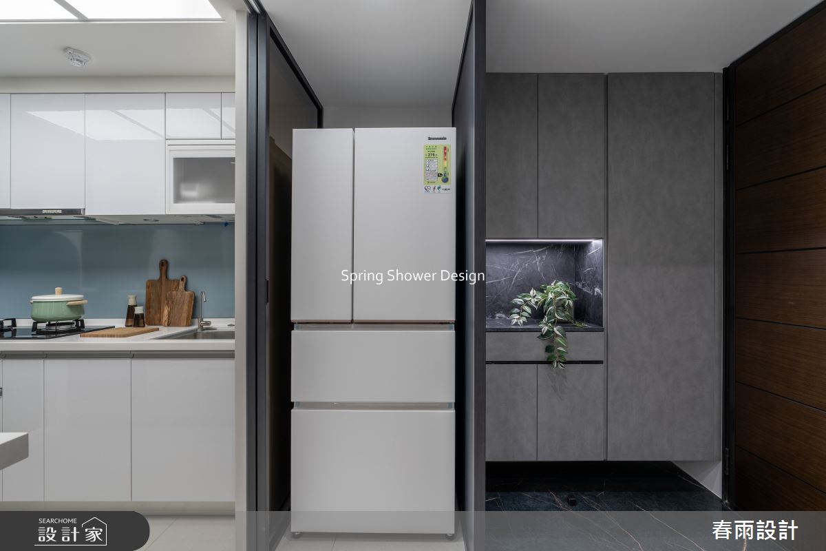 新成屋(5年以下)＿現代風玄關廚房案例圖片＿春雨設計＿春雨_321 閱讀中研之4