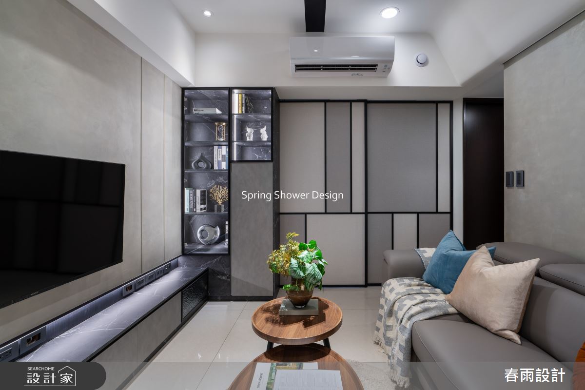 新成屋(5年以下)＿現代風客廳案例圖片＿春雨設計＿春雨_321 閱讀中研之9