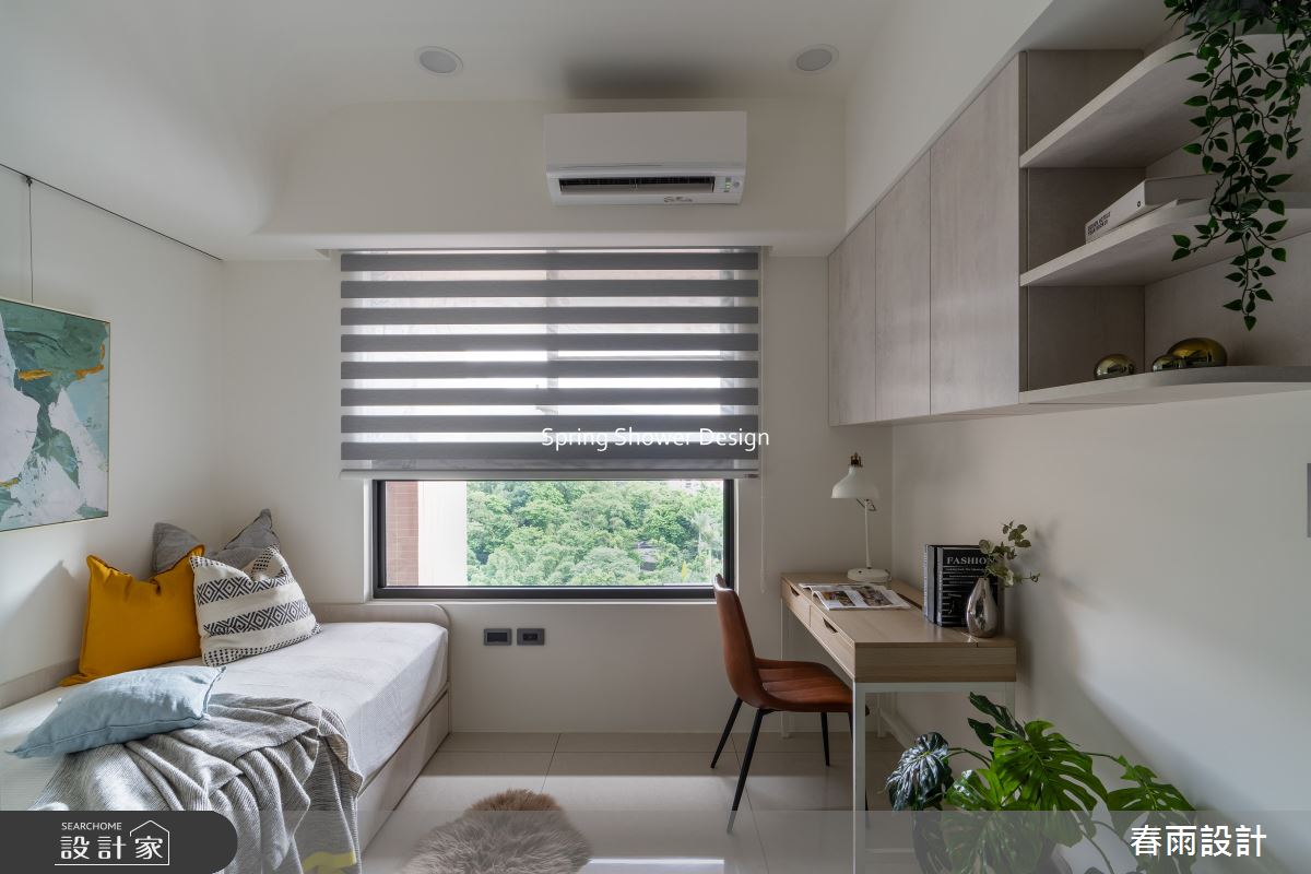 新成屋(5年以下)＿現代風臥室案例圖片＿春雨設計＿春雨_321 閱讀中研之11