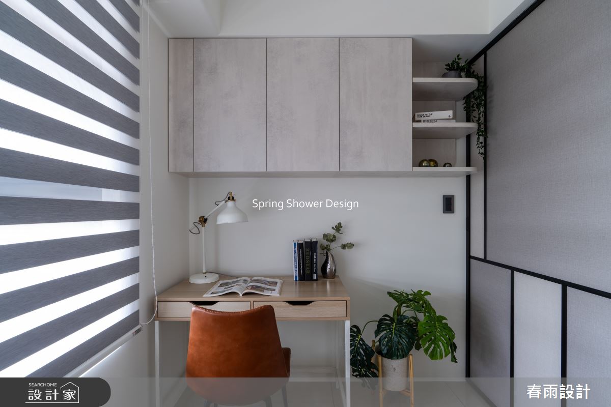 新成屋(5年以下)＿現代風臥室案例圖片＿春雨設計＿春雨_321 閱讀中研之13
