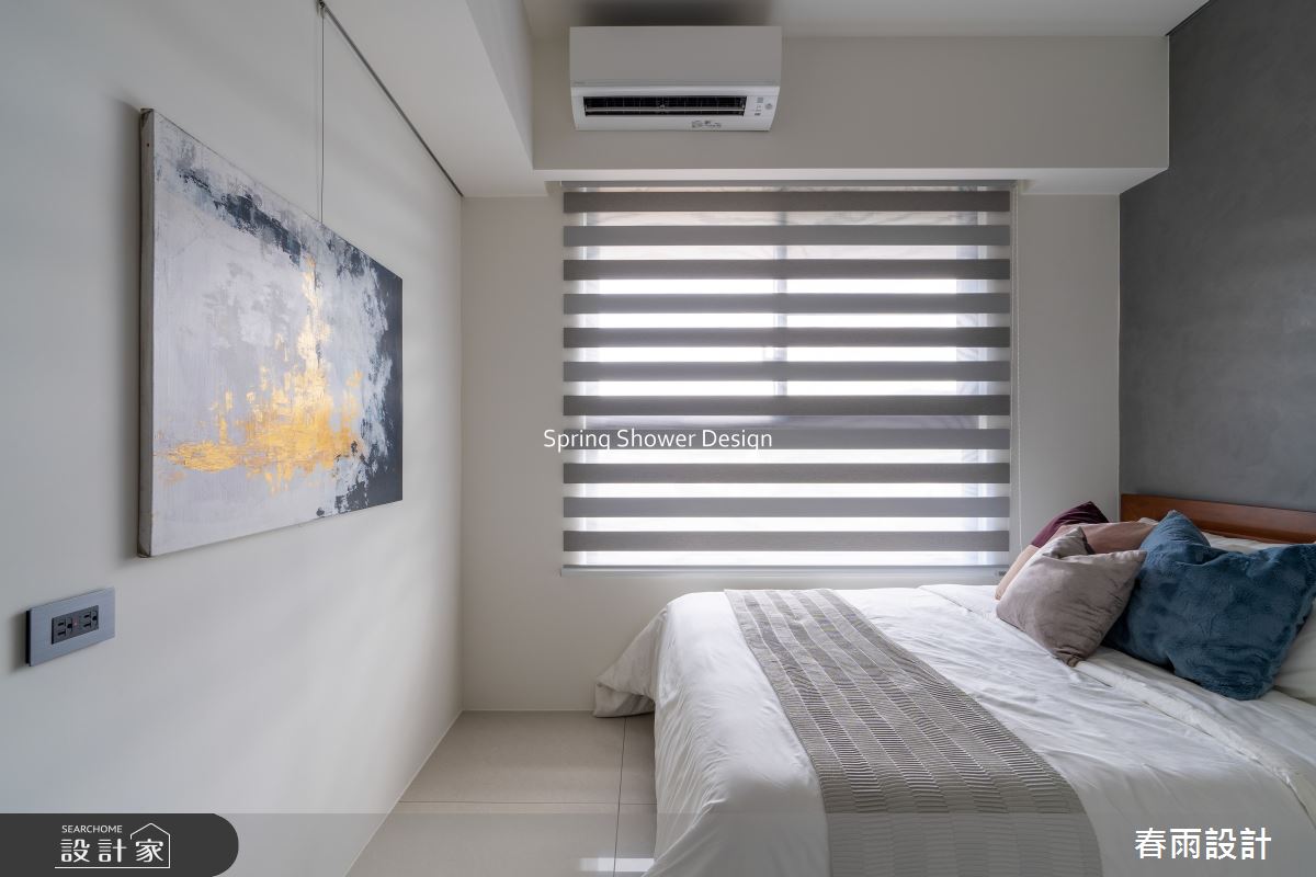 新成屋(5年以下)＿現代風臥室案例圖片＿春雨設計＿春雨_321 閱讀中研之23