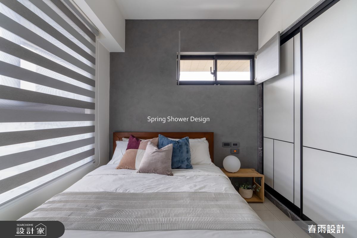 新成屋(5年以下)＿現代風臥室案例圖片＿春雨設計＿春雨_321 閱讀中研之25