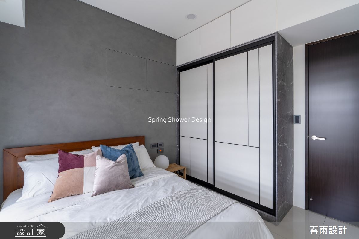 新成屋(5年以下)＿現代風臥室案例圖片＿春雨設計＿春雨_321 閱讀中研之26