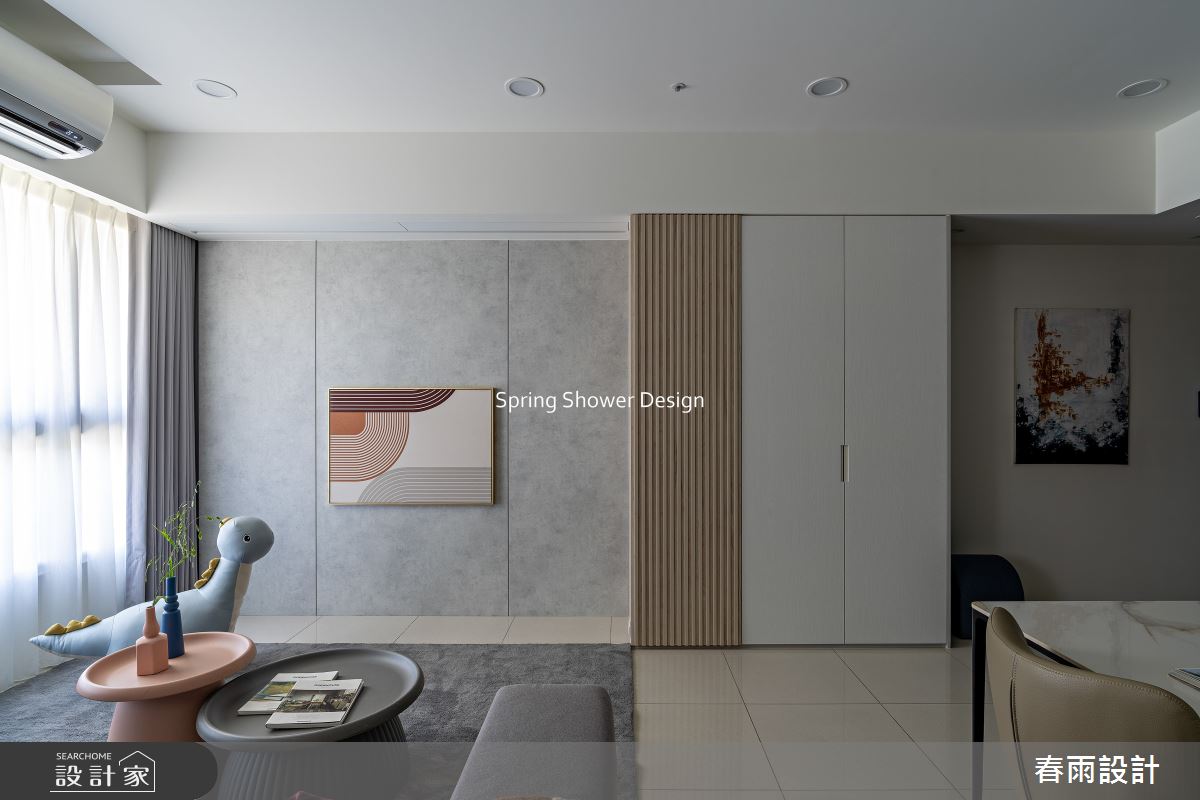 新成屋(5年以下)＿現代風客廳案例圖片＿春雨設計＿春雨_322 築億海格桃園之8