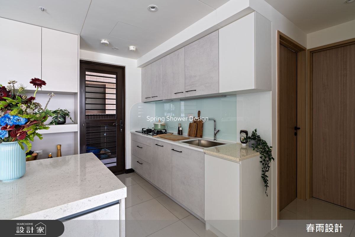 新成屋(5年以下)＿現代風廚房案例圖片＿春雨設計＿春雨_322 築億海格桃園之19