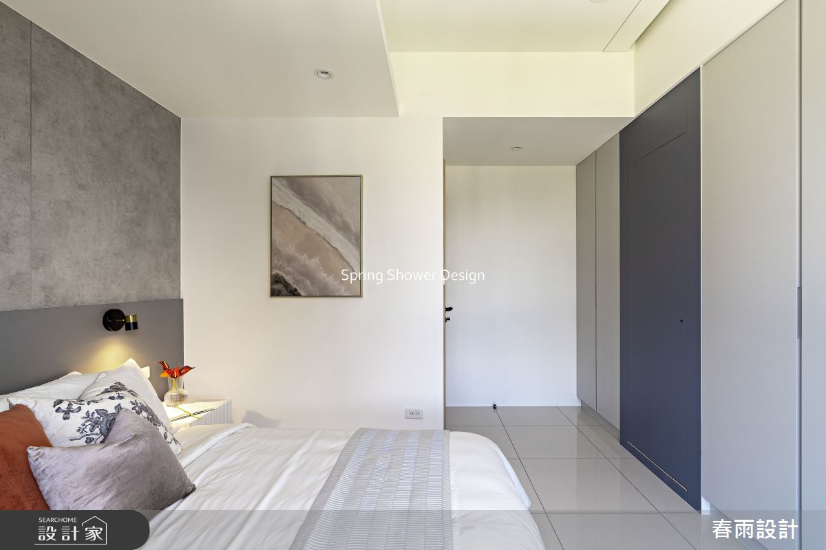 新成屋(5年以下)＿現代風臥室案例圖片＿春雨設計＿春雨_322 築億海格桃園之28
