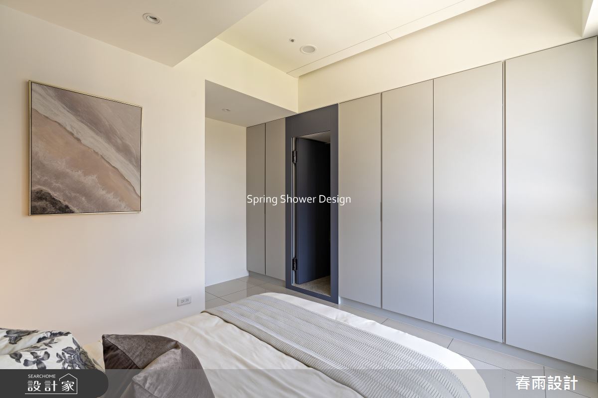 新成屋(5年以下)＿現代風臥室案例圖片＿春雨設計＿春雨_322 築億海格桃園之30