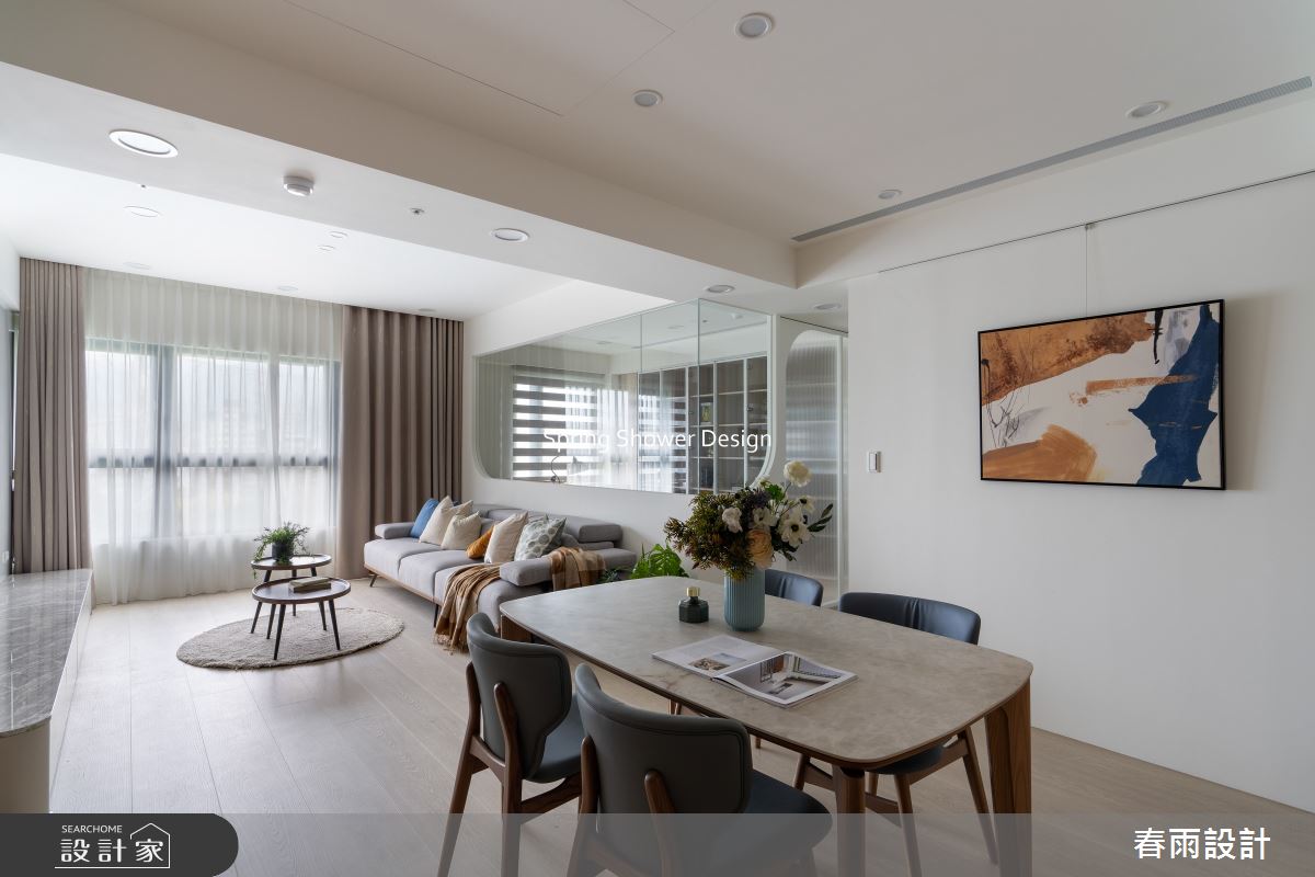 新成屋(5年以下)＿北歐風客廳餐廳案例圖片＿春雨設計＿春雨_323 全陽豐會A1之3