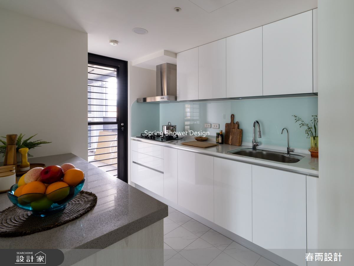 新成屋(5年以下)＿北歐風廚房案例圖片＿春雨設計＿春雨_323 全陽豐會A1之18
