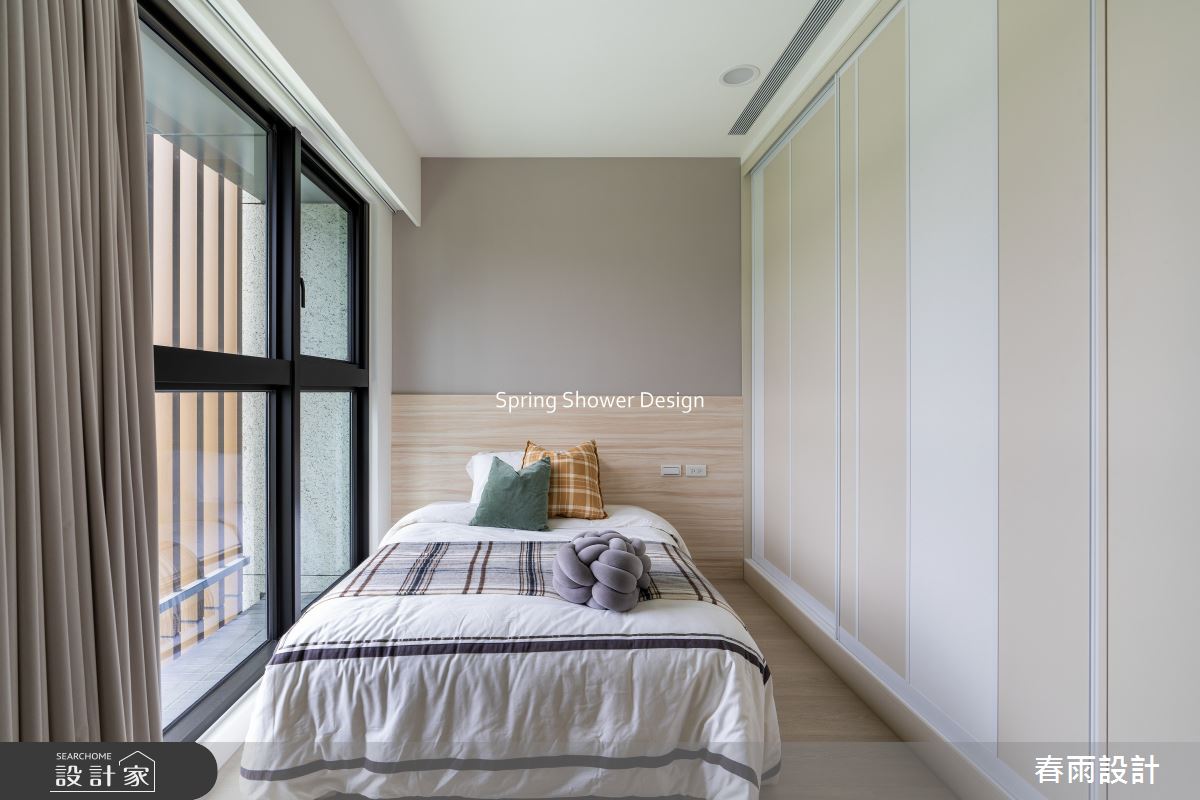 新成屋(5年以下)＿北歐風臥室案例圖片＿春雨設計＿春雨_323 全陽豐會A1之26