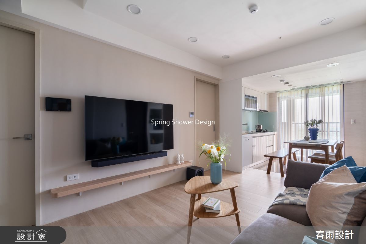 新成屋(5年以下)＿簡約風客廳餐廳案例圖片＿春雨設計＿春雨_324 富宇上城B2之3