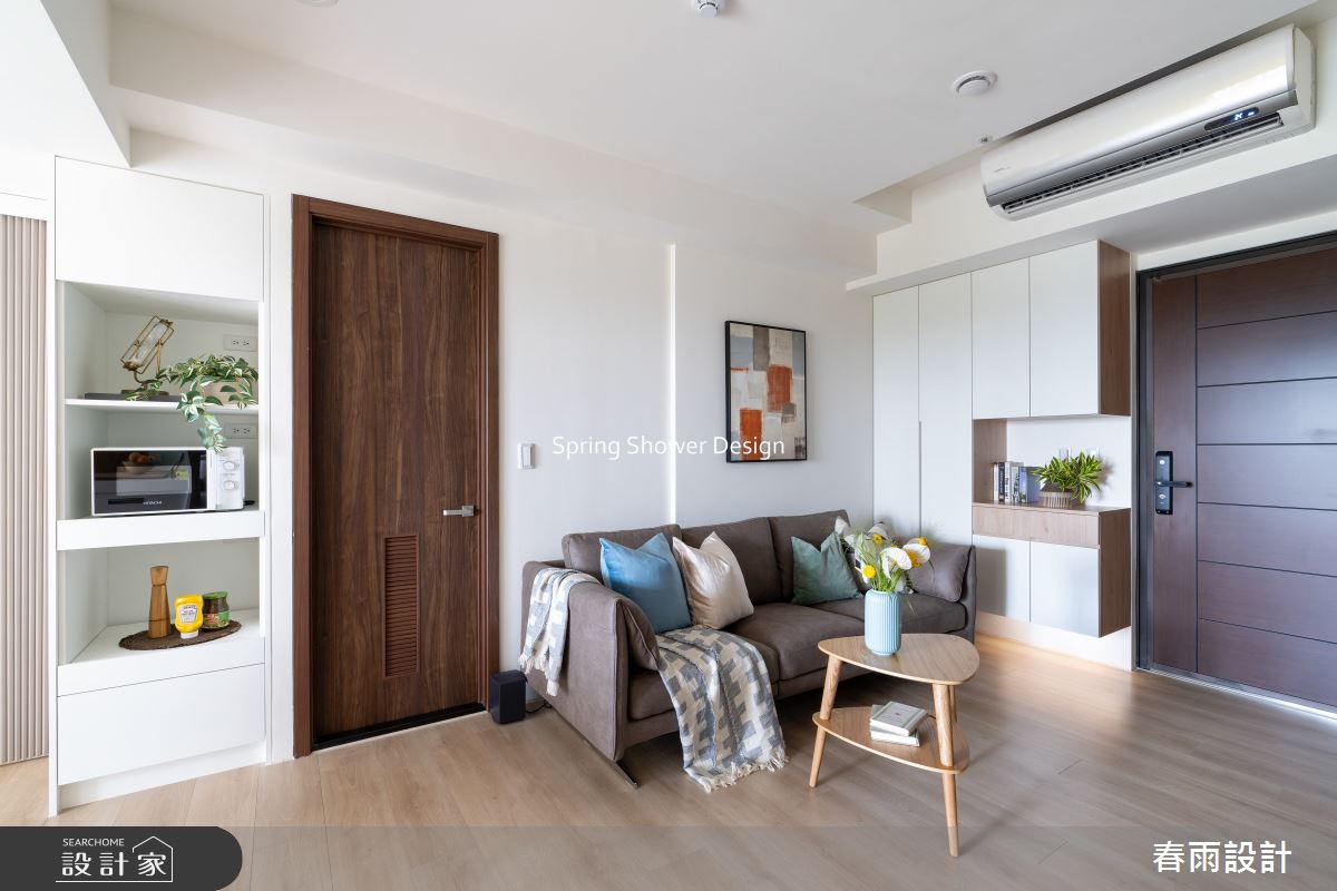 新成屋(5年以下)＿簡約風玄關客廳案例圖片＿春雨設計＿春雨_324 富宇上城B2之5