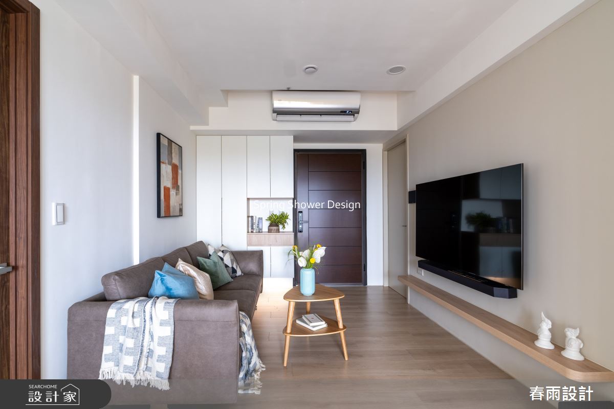 新成屋(5年以下)＿簡約風客廳案例圖片＿春雨設計＿春雨_324 富宇上城B2之8