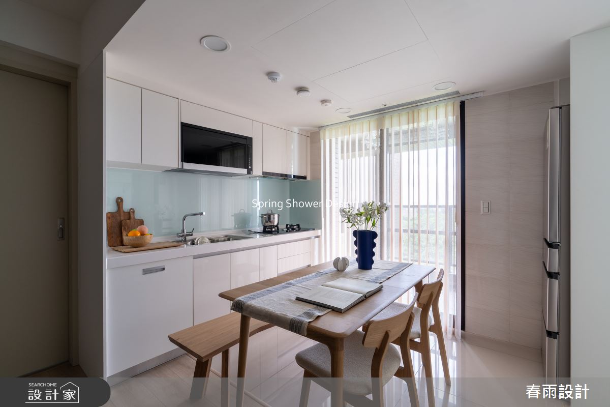 新成屋(5年以下)＿簡約風餐廳廚房案例圖片＿春雨設計＿春雨_324 富宇上城B2之10