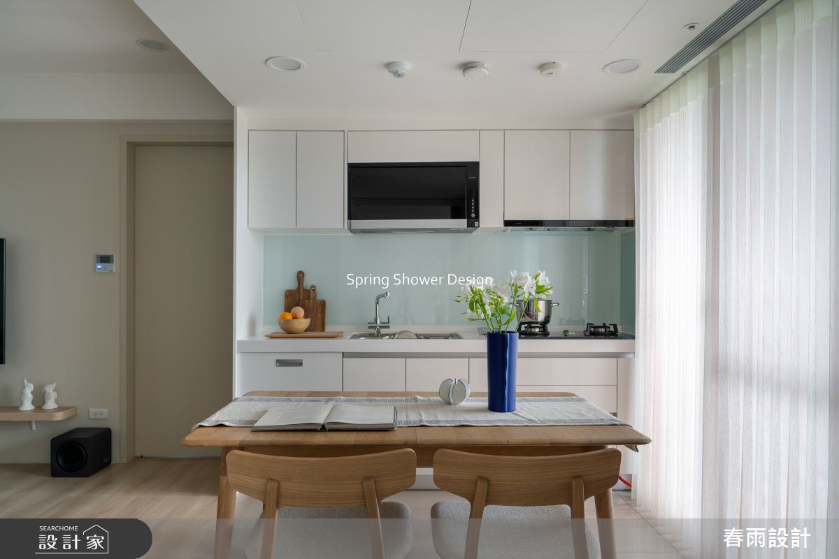 新成屋(5年以下)＿簡約風餐廳廚房案例圖片＿春雨設計＿春雨_324 富宇上城B2之11