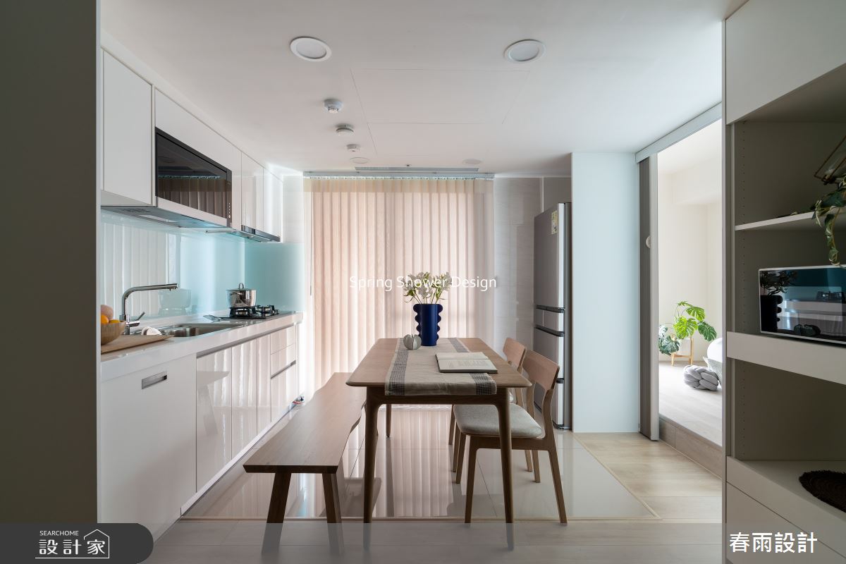 新成屋(5年以下)＿簡約風餐廳廚房案例圖片＿春雨設計＿春雨_324 富宇上城B2之12