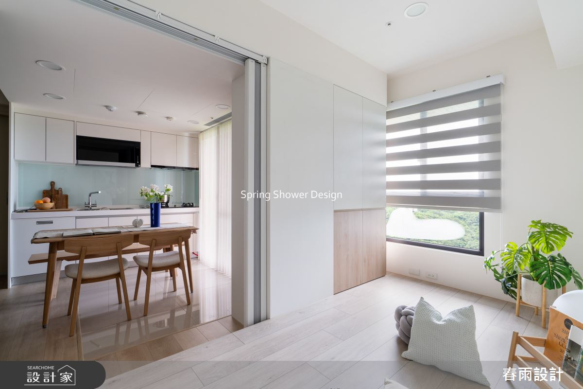 新成屋(5年以下)＿簡約風餐廳廚房多功能室案例圖片＿春雨設計＿春雨_324 富宇上城B2之18