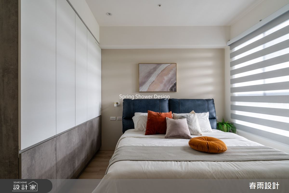 新成屋(5年以下)＿簡約風臥室案例圖片＿春雨設計＿春雨_324 富宇上城B2之25