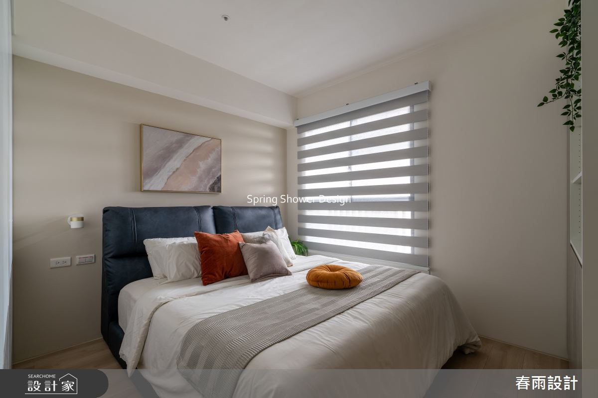 新成屋(5年以下)＿簡約風臥室案例圖片＿春雨設計＿春雨_324 富宇上城B2之26