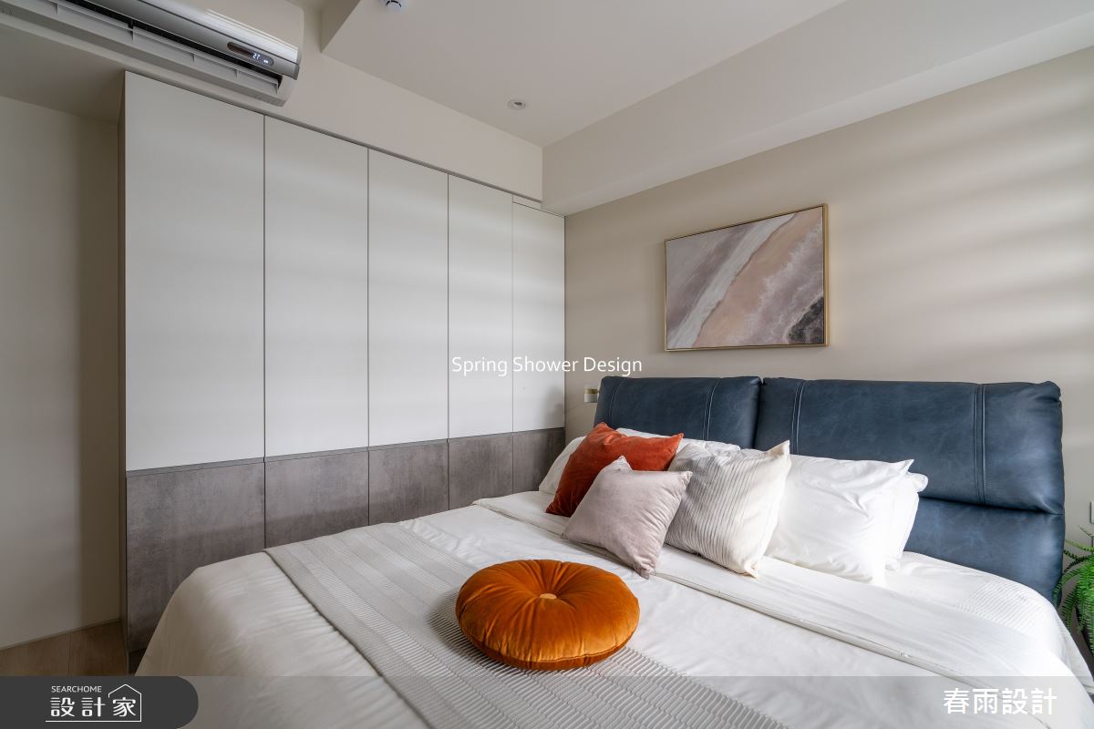 新成屋(5年以下)＿簡約風臥室案例圖片＿春雨設計＿春雨_324 富宇上城B2之29