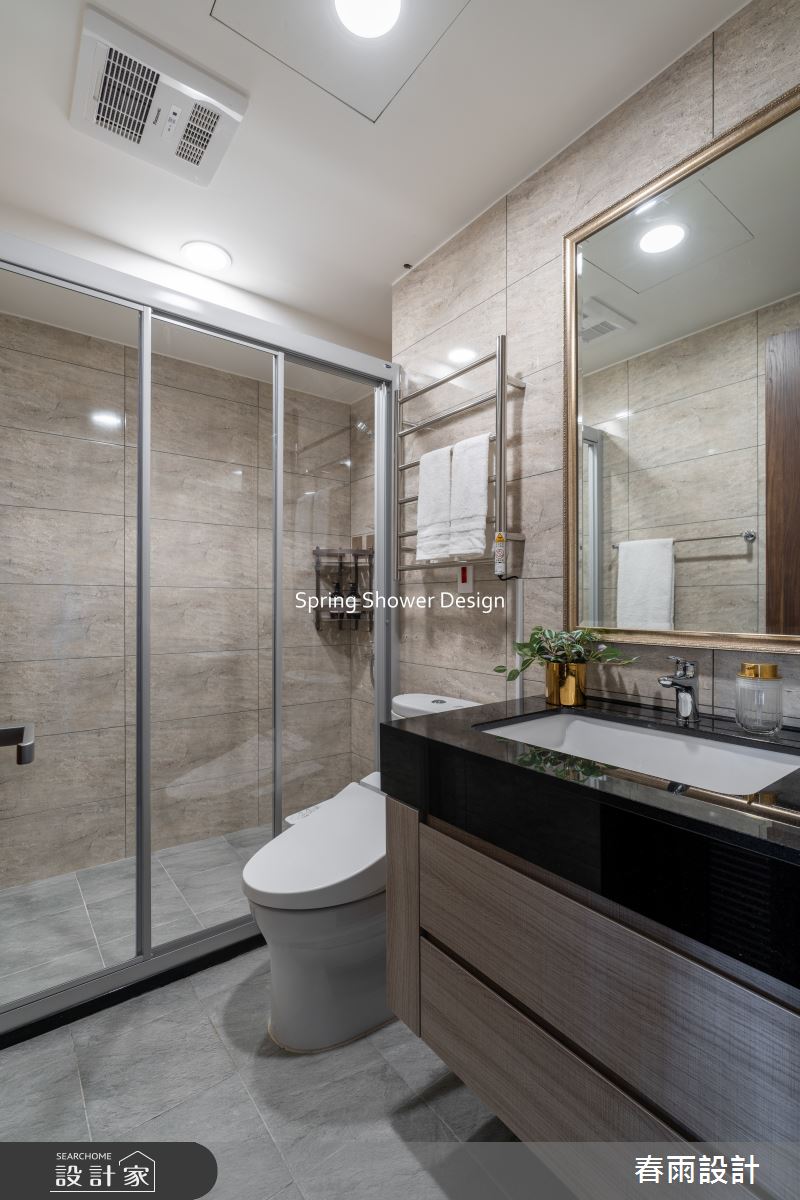 新成屋(5年以下)＿簡約風浴室案例圖片＿春雨設計＿春雨_324 富宇上城B2之30
